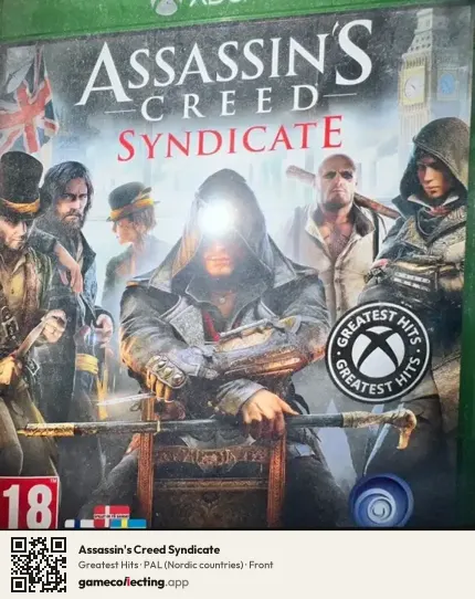 Assassin's Creed Syndicate Xbox One, Nordic countries box front