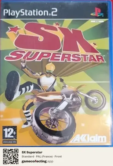 SX Superstar PlayStation 2, France box front