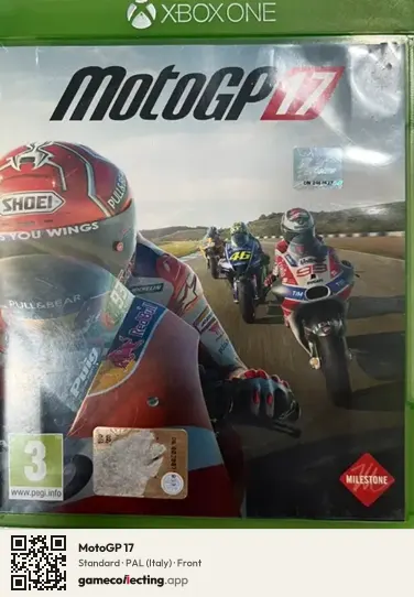 MotoGP 17 Xbox One, Italy box front