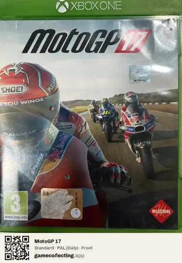 MotoGP 17 Xbox One, Italy box front