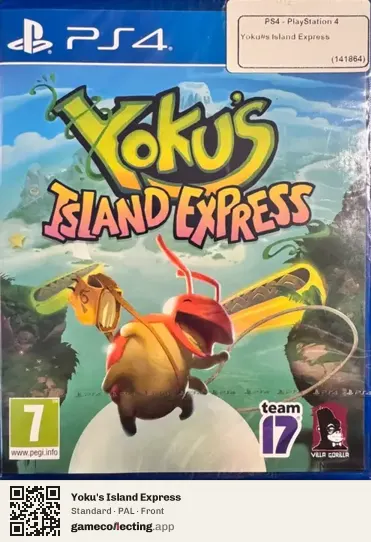Yoku's Island Express PlayStation 4, PAL box front