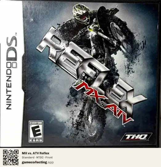 MX vs. ATV Reflex Nintendo DS, NTSC box front