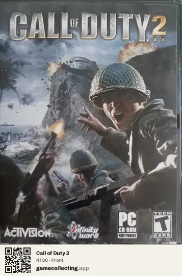 Call of Duty 2 Computer, NTSC box front
