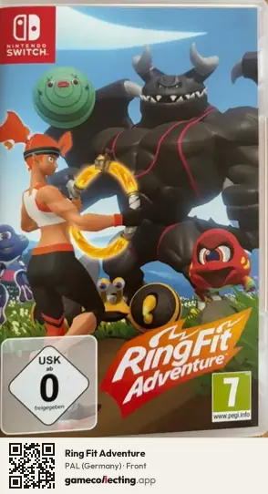 Ring Fit Adventure Nintendo Switch, Germany box front