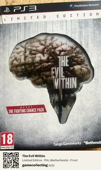 The Evil Within PlayStation 3, Netherlands box front