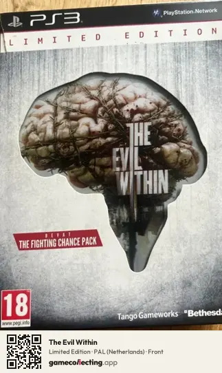 The Evil Within PlayStation 3, Netherlands box front