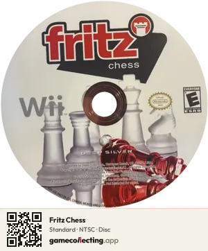 Fritz Chess Nintendo Wii, NTSC disc