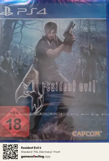 Resident Evil 4 PlayStation 4, Germany box front