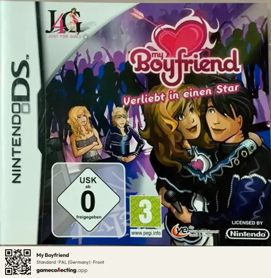 My Boyfriend Nintendo DS, Germany box front