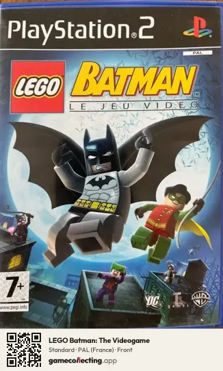 LEGO Batman: The Videogame PlayStation 2, France box front
