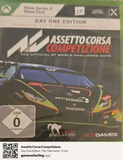 Assetto Corsa Competizione Xbox Series X, Germany box front