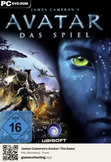 James Cameron's Avatar: The Game Computer, Germany box front