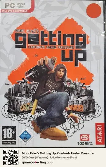 Marc Ecko's Getting Up: Contents Under Pressure Computer, Germany box front