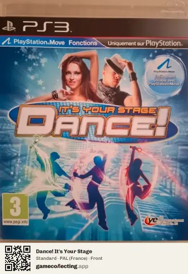 Dance! It's Your Stage PlayStation 3, France box front