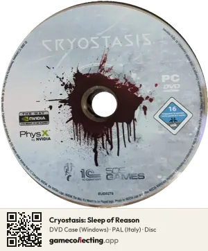 Cryostasis: Sleep of Reason Computer, PAL disc