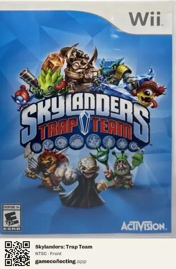 Skylanders: Trap Team Nintendo Wii, NTSC box front