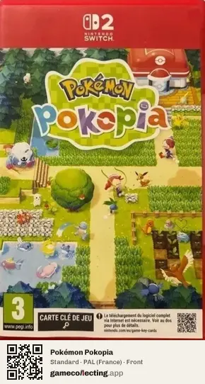 Pokémon Pokopia Nintendo Switch 2, France box front