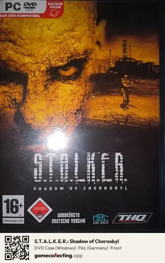 S.T.A.L.K.E.R.: Shadow of Chernobyl Computer, Germany box front