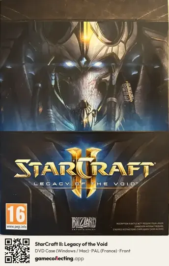 StarCraft II: Legacy of the Void Computer, France box front