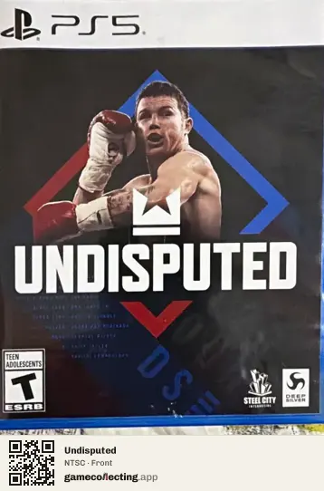 Undisputed PlayStation 5, NTSC box front