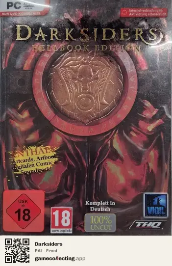 Darksiders Computer, PAL box front