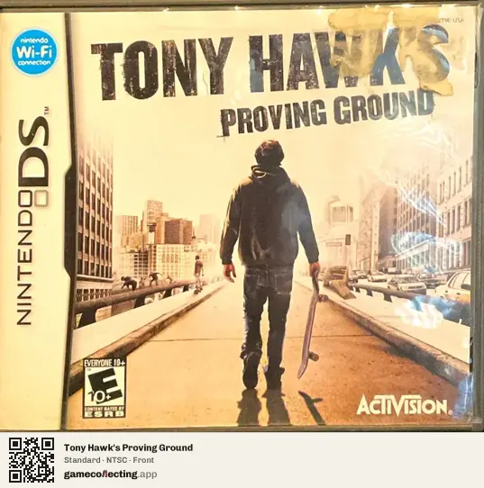 Tony Hawk's Proving Ground Nintendo DS, NTSC box front