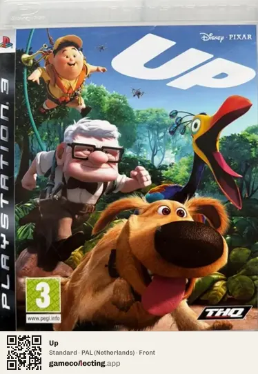 Up PlayStation 3, Netherlands box front