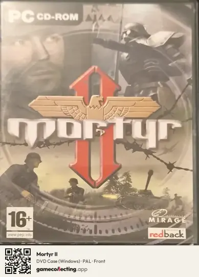 Mortyr II Computer, PAL box front