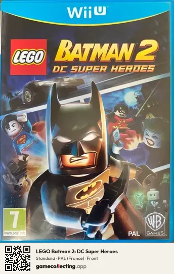 LEGO Batman 2: DC Super Heroes Nintendo Wii U, France box front