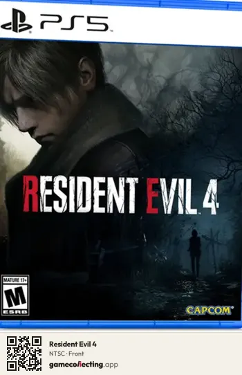 Resident Evil 4 PlayStation 5, NTSC box front