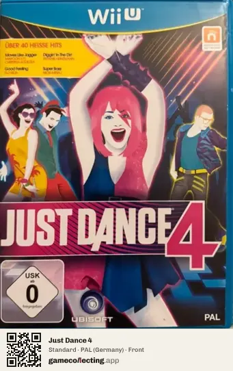 Just Dance 4 Nintendo Wii U, Germany box front