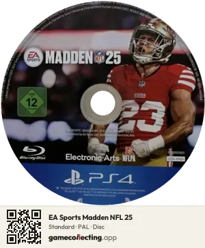 EA Sports Madden NFL 25 PlayStation 4, PAL disc
