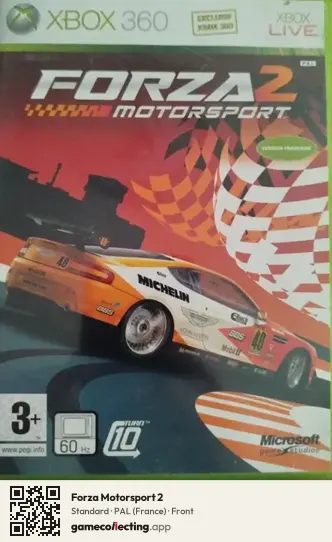 Forza Motorsport 2 Xbox 360, France box front