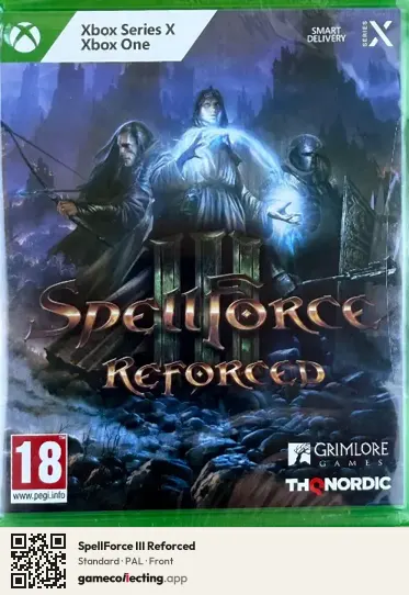 SpellForce III Reforced Xbox Series X, PAL box front