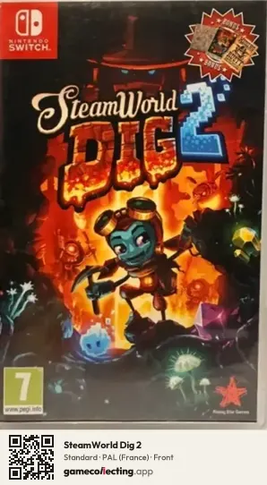 SteamWorld Dig 2 Nintendo Switch, France box front