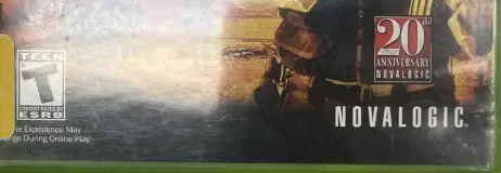 Delta Force: Black Hawk Down, the ESRB box on its front