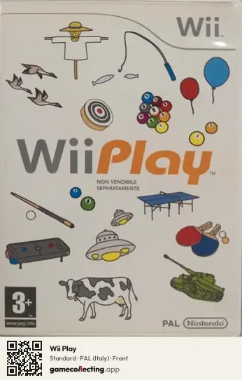 Wii Play Nintendo Wii, Italy box front