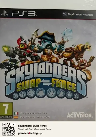 Skylanders: Swap Force PlayStation 3, Germany box front