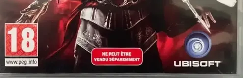 Assassin's Creed II, the PEGI square on its front