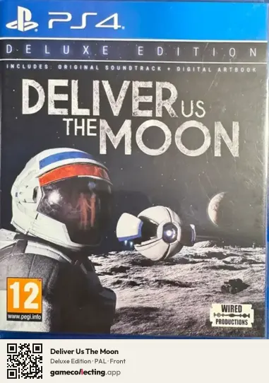 Deliver Us The Moon PlayStation 4, PAL box front