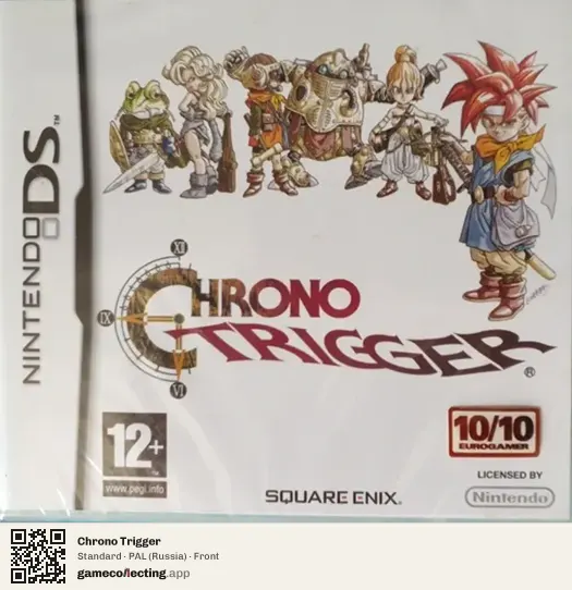 Chrono Trigger Nintendo DS, Russia box front