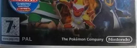 Pokémon Battle Revolution, the PEGI square on its front