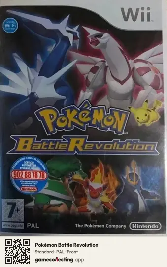Pokémon Battle Revolution Nintendo Wii, PAL box front