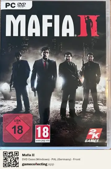 Mafia II Computer, Germany box front