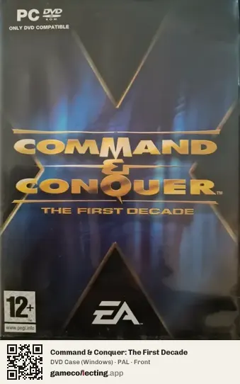 Command & Conquer: The First Decade Computer, PAL box front