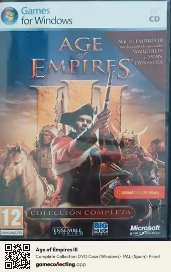 Age of Empires III Computer, Spain box front