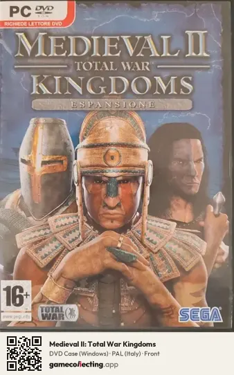 Medieval II: Total War Kingdoms Computer, Italy box front