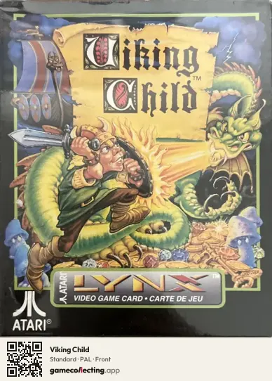 Viking Child Atari Lynx, PAL box front