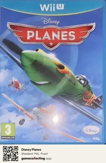 Disney Planes Nintendo Wii U, PAL box front