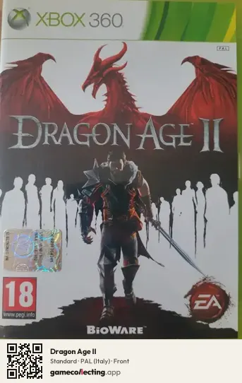 Dragon Age II Xbox 360, Italy box front